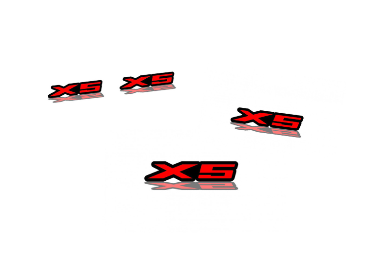 BMW Emblem & Badges set with X5 logo BMW emblems decoinfabric