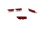 Toyota Emblem & Badges set with TRD logo Toyota emblems decoinfabric