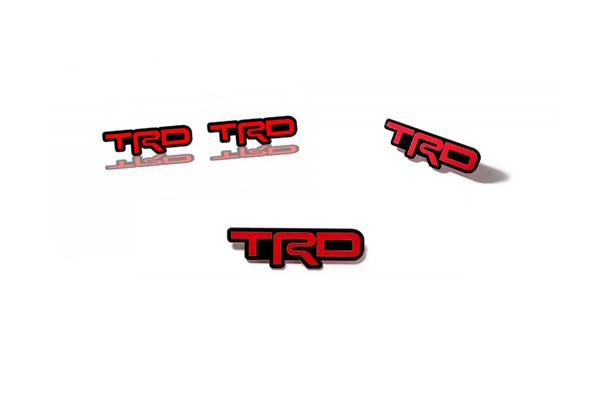 Toyota Emblem & Badges set with TRD logo