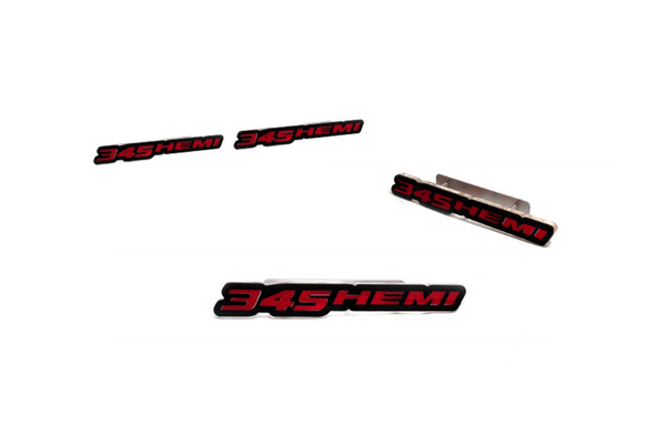 Chrysler Emblem & Badges set with 345HEMI logo