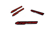 Dodge Emblem & Badges set with 426HEMI logo Dodge emblems decoinfabric