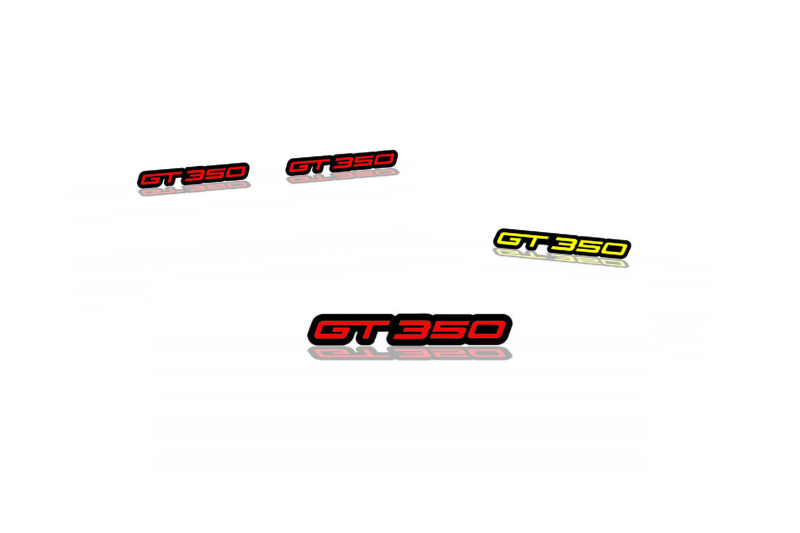 Ford Emblem & Badges set with GT350 logo