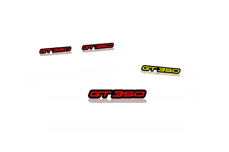 Ford Emblem & Badges set with GT350 logo Ford emblems decoinfabric