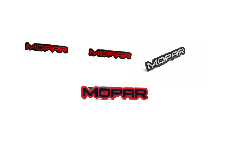 Jeep Emblem & Badges set with Mopar Blood logo