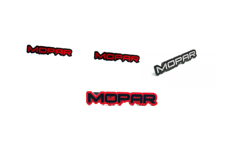 Jeep Emblem & Badges set with Mopar Blood logo Jeep emblems decoinfabric