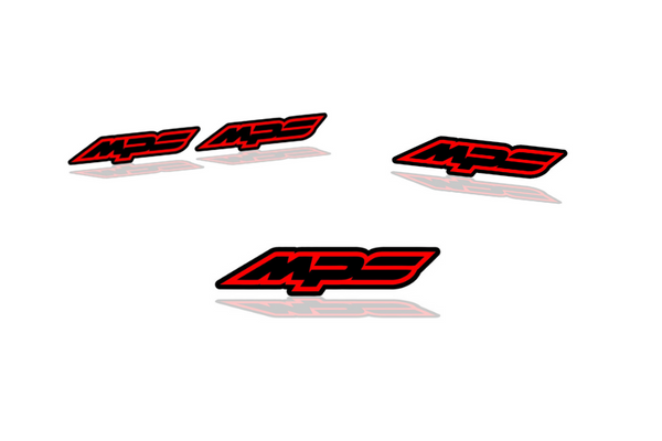 Mazda Emblem & Badges set with MPS logo (Type 2)