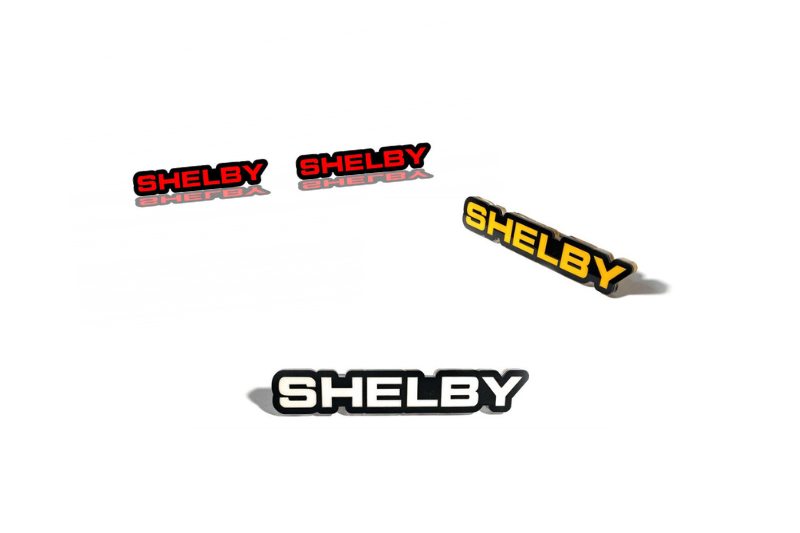 Ford Emblem & Badges set with Shelby logo