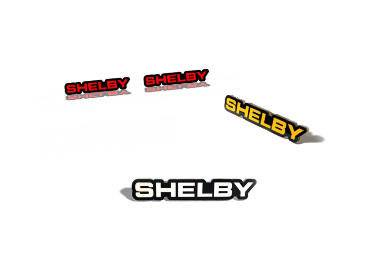Ford Emblem & Badges set with Shelby logo Ford emblems decoinfabric
