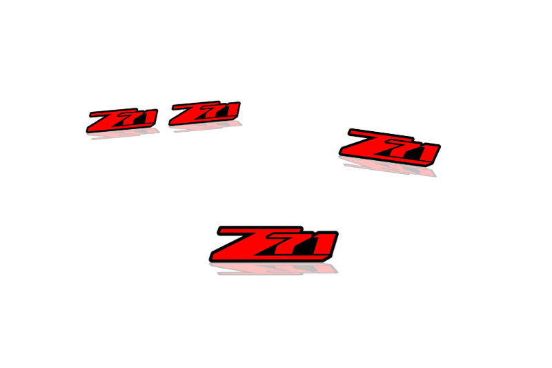 Chevrolet Emblem & Badges set with Z71 logo Chevrolet emblems decoinfabric