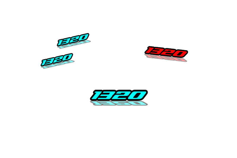 Dodge Emblem & Badges set with 1320 logo Dodge emblems decoinfabric