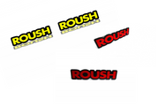 Ford Mustang Emblem & Badges set with Roush logo Ford emblems decoinfabric