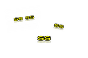 Chevrolet Emblem & Badges set with SS logo (Type 2) Chevrolet emblems decoinfabric