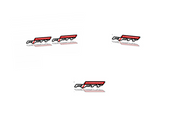 Chevrolet Camaro Emblem & Badges set with Fifty Camaro logo Chevrolet emblems decoinfabric