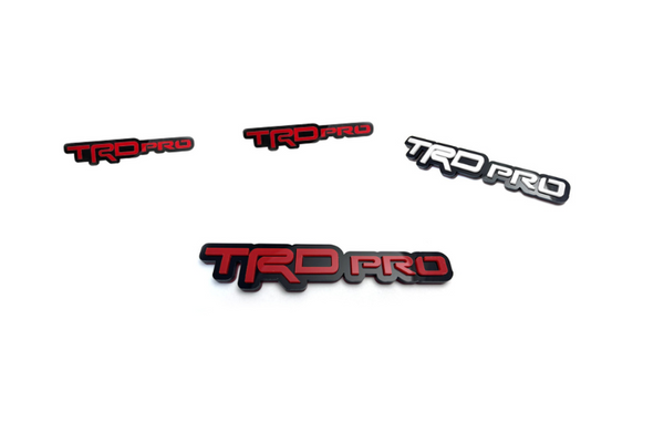 Toyota Emblem & Badges set with TRDpro logo