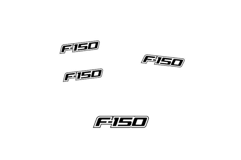 Ford F150 Emblem & Badges set with F150 logo Ford emblems decoinfabric
