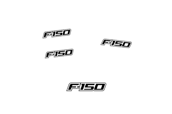 Ford F150 Emblem & Badges set with F150 logo