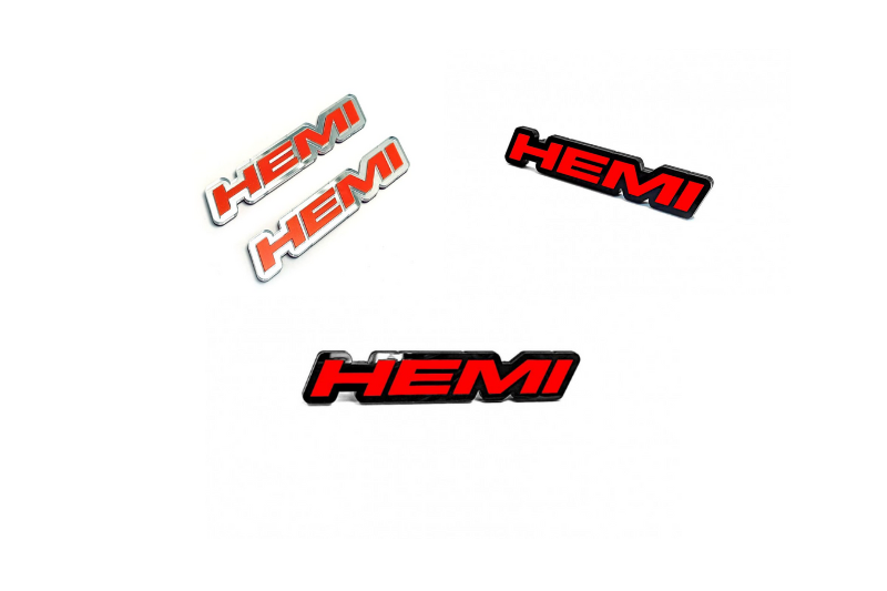 Dodge Emblem & Badges set with Hemi logo