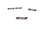 Dodge Charger Emblem & Badges set with Charger logo Dodge emblems decoinfabric