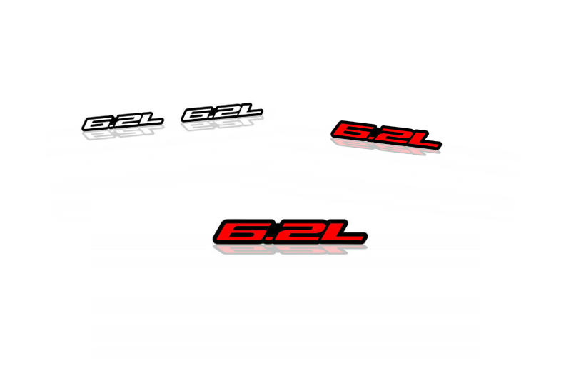 Jeep Emblem & Badges set with 6.2L logo (Type 2) Jeep emblems decoinfabric