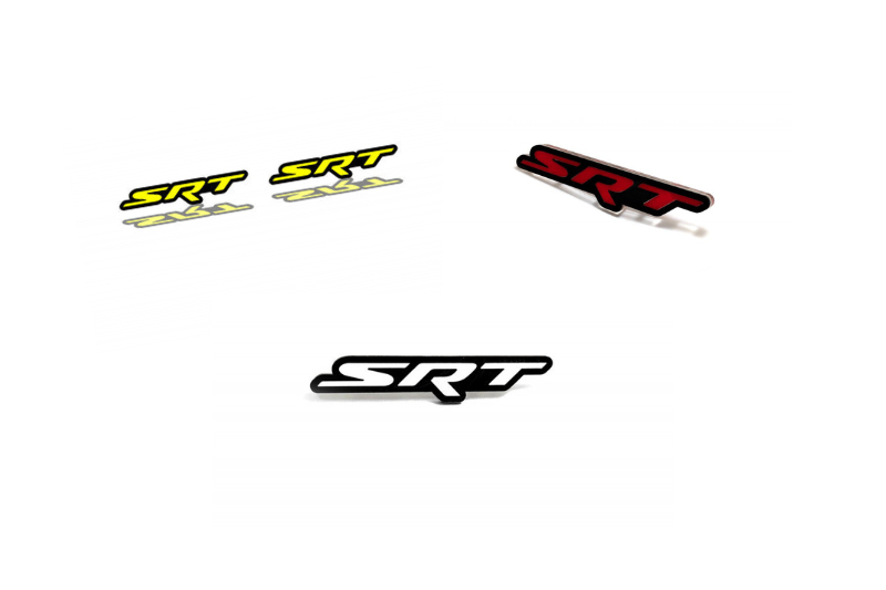 Dodge Emblem & Badges set with SRT logo