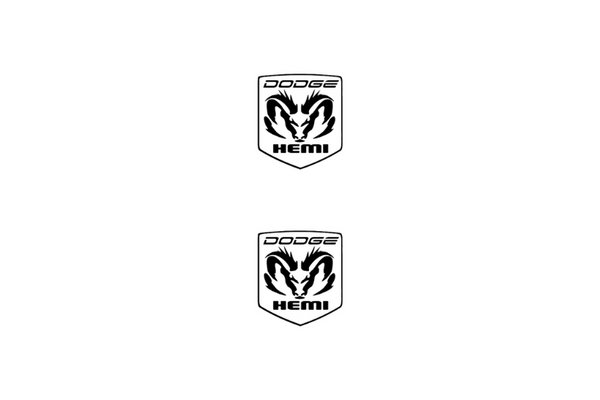 Dodge RAM Emblem & Badge Set - Grille and Tailgate Hemi logo (Type 2)