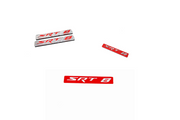 Chrysler Emblem & Badges set with SRT8 logo (Type 4) Chrysler emblems decoinfabric