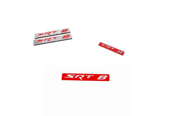 Chrysler Emblem & Badges set with SRT8 logo (Type 4)