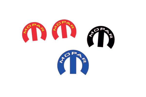 Jeep Emblem & Badges set with Mopar logo (Type 22)