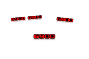 Mercedes G-Class Emblem & Badges set with G900 logo Mercedes emblems decoinfabric