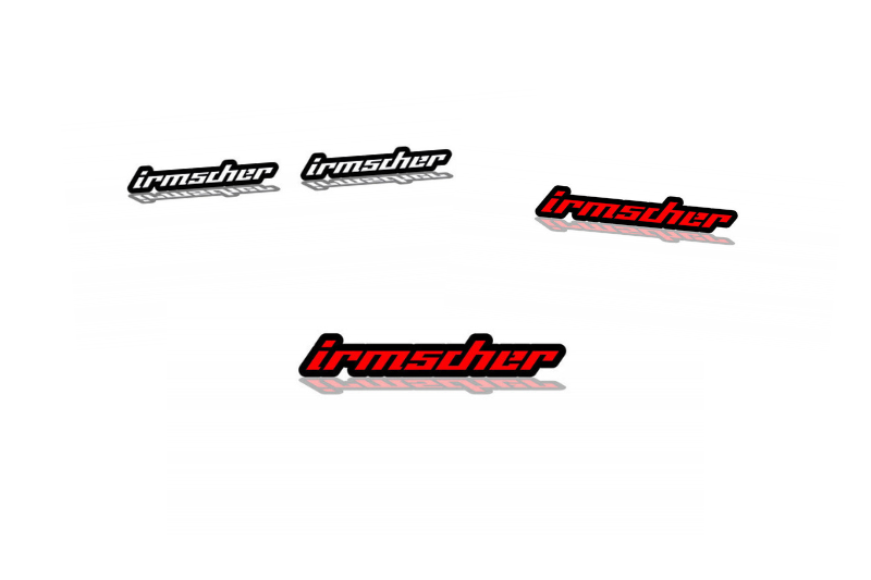 Opel Emblem & Badges set with Irmscher logo Opel emblems decoinfabric