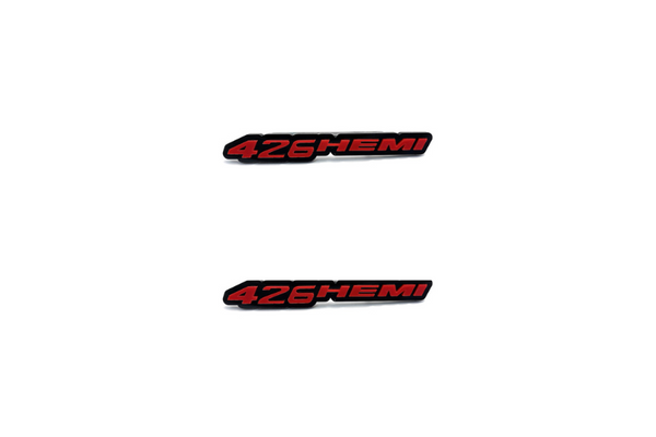 Dodge Emblem & Badge Set - Grille and Tailgate 426HEMI logo