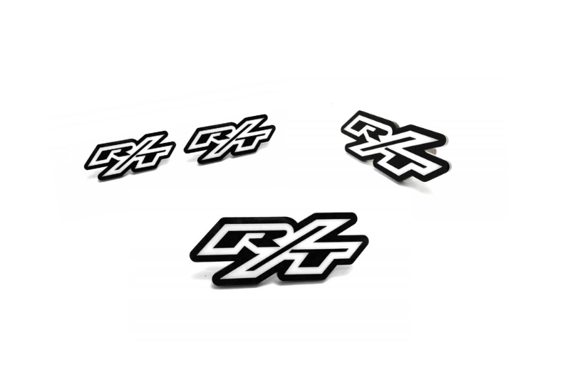 Dodge Emblem & Badges set with R/T logo (Type 2) Dodge emblems decoinfabric