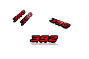 Chrysler Emblem & Badges set with 392 Blood logo Chrysler emblems decoinfabric
