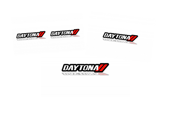 Dodge Emblem & Badges set with Daytona + Dodge logo