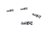 Chevrolet Emblem & Badges set with LSX logo (Type 2) Chevrolet emblems decoinfabric