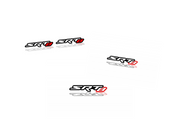 Chrysler Emblem & Badges set with SRT8 logo (Type 2) Chrysler emblems decoinfabric