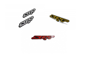 Dodge Emblem & Badges set with SRT logo (Type 2) Dodge emblems decoinfabric