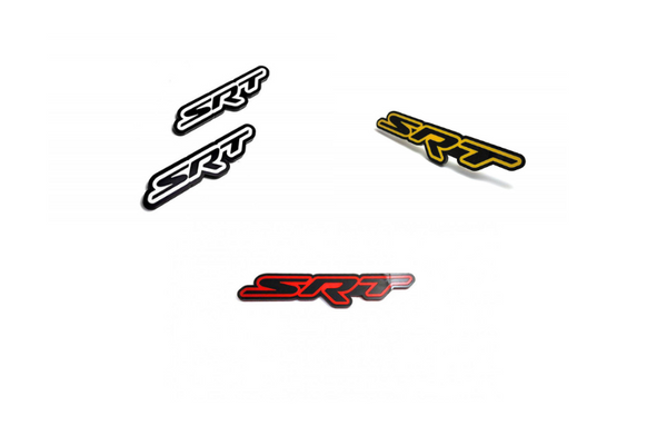 Dodge Emblem & Badges set with SRT logo (Type 2)