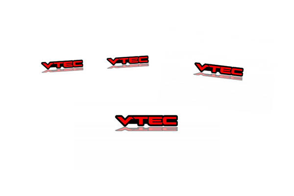 Honda Emblem & Badges set with VTEC logo