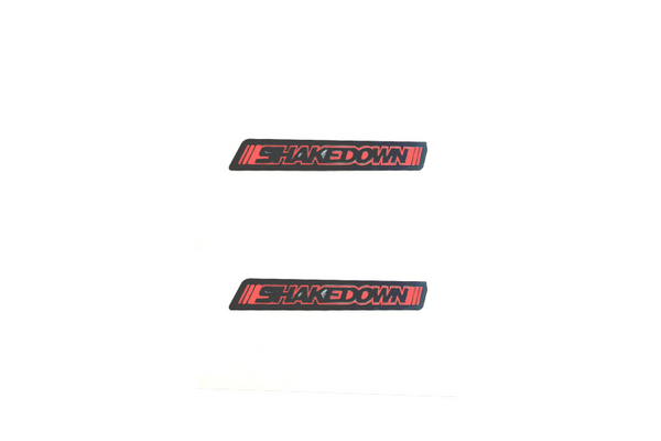 Dodge Emblem & Badge Set - Grille and Tailgate Shakedown logo (Type 2)