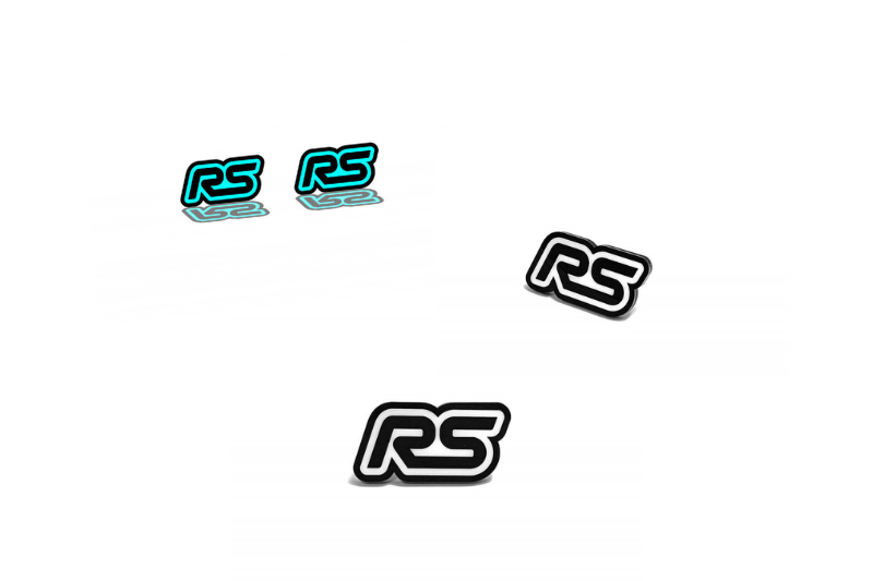 Ford Emblem & Badges set with RS logo (Type 2)