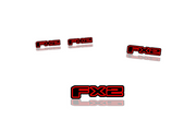 Ford Emblem & Badges set with FX2 logo Ford emblems decoinfabric