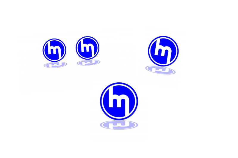 Mazda Emblem & Badges set with Old Mazda logo Mazda emblems decoinfabric