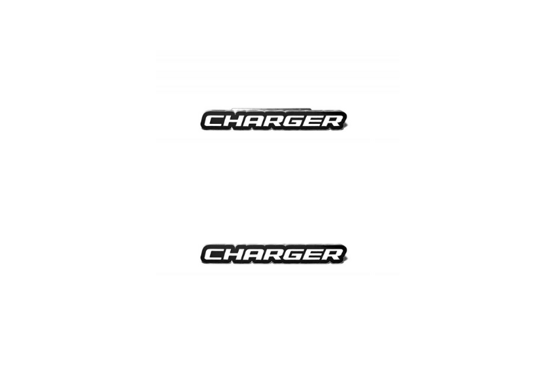 Dodge Emblem & Badge Set - Grille and Tailgate Dodge Charger logo