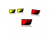 Lexus Emblem & Badges set with F Sport logo (Type 4) Lexus emblems decoinfabric