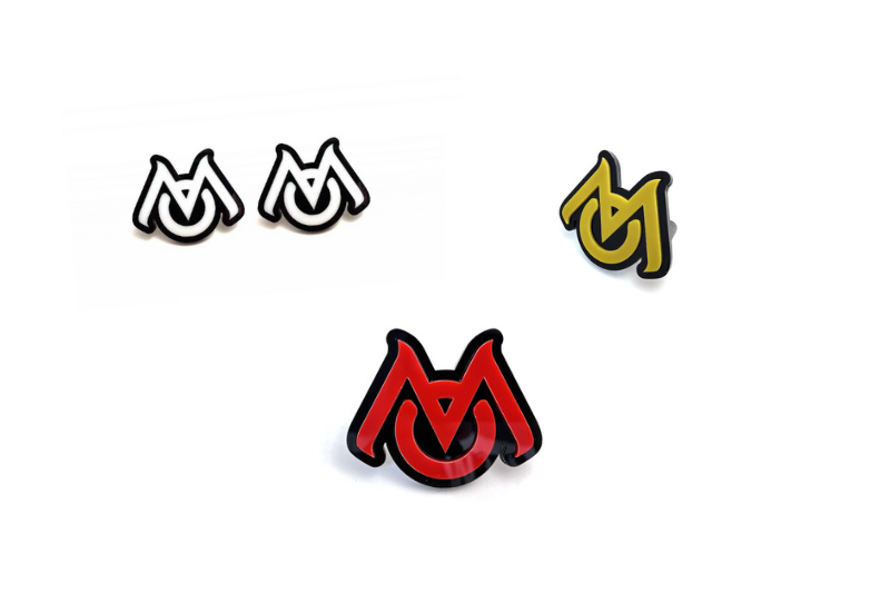 Jeep Emblem & Badges set with Mopar logo (Type 3)