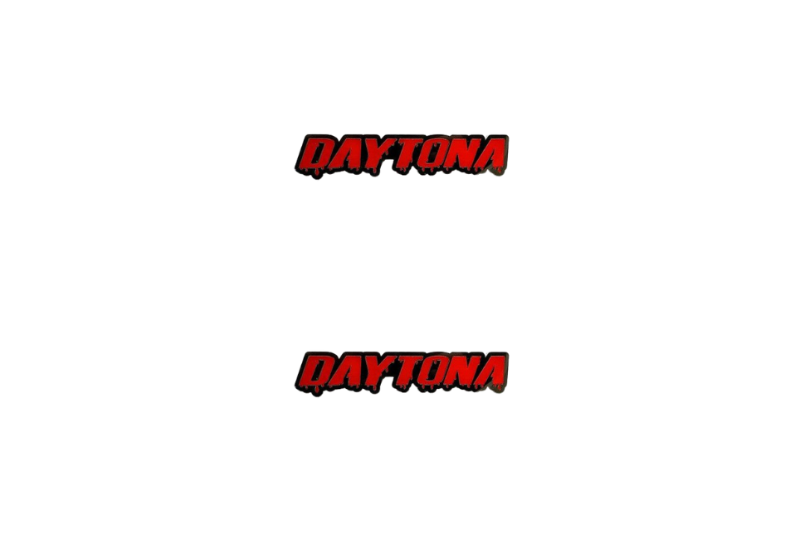 Dodge Emblem & Badge Set - Grille and Tailgate Daytona Blood logo