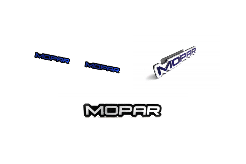 Chrysler Emblem & Badges set with Mopar logo