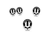 Jeep Emblem & Badges set with Mopar Skull logo (Type 8) Jeep emblems decoinfabric