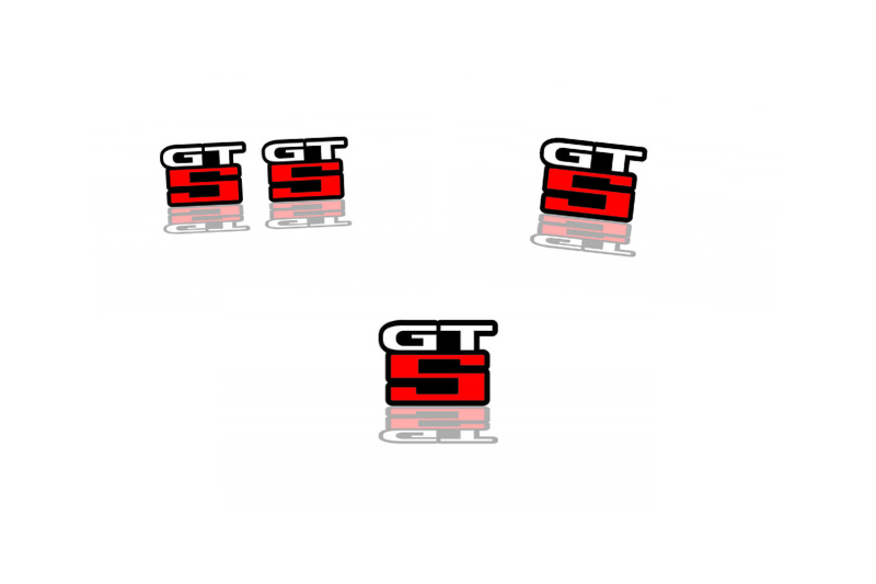 Nissan Emblem & Badges set with GT-S logo Nissan emblems decoinfabric